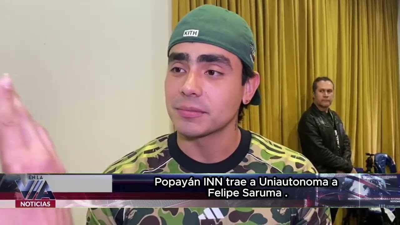 Popayán INN trae a Uniautonoma a Felipe Saruma