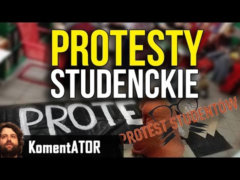 Protest Studentów prawie bez studentów? - Powstaje KOD sekcja młodzieżowa? - Komentator #528