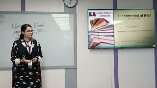 Fundamentals of HRM | Lecture-1| BBA | Tazin Ahmed | University of Scholars Wealth