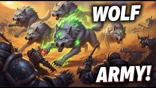 The Unkillable Wolf Swarm: 150 Units Strategy | Mage and Monsters 2