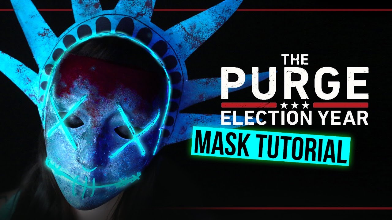 THE PURGE ELECTION YEAR Lady Liberty Mask Halloween