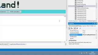 ASP.NET 4.5 Expert Skills Lesson 3-9: Display a loading indicator using JavaScript