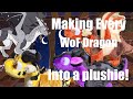 Making every wings of fire dragon into a plush part 7