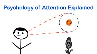 Psychology of Attention Explained | Selective Attention, Inattentional Blindness, \& Change Blindness