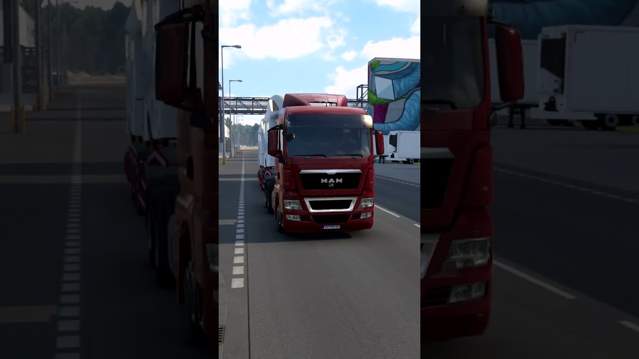 MAN TGX Euro 5 XLX | Campervan Delivery Across Borders | Berlin → Szczecin | Euro Truck Simulator 2