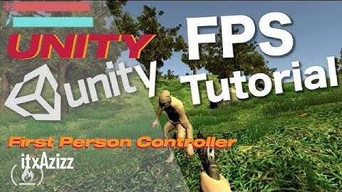 How to make First Person Controller in unity tutorial FPS player tutorial in Hindi