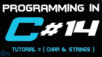 Programming in C Tutorial 14: Char and Strings[HD]