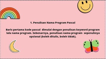 Struktur Dasar Kode Program Pascal, SMPN 9 BANDAR LAMPUNG