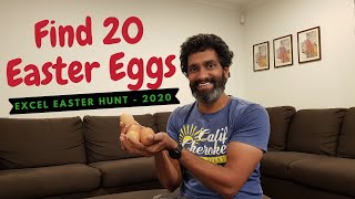 Can you find the 20 Easter Eggs in this Excel File? - Easter 2020