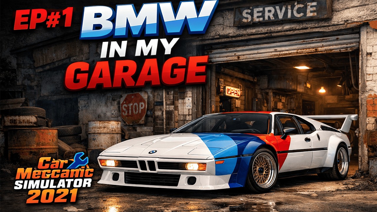 BMW CAME TO GARAGE | CAR MECHANIC SIMULATOR 2021 - YouTube