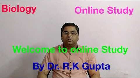 Ch-1 Reproduction in organisms (Lecture-10)By Dr. R.K Gupta