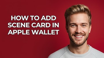 How To Add Scene Card In Apple Wallet - NEW! Step by Step