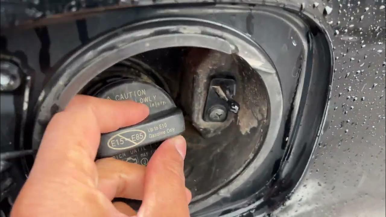 Toyota 4Runner - How to Open Gas Cap/Fuel Door - YouTube
