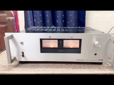 ทดสอบเพาเวอร์แอมป์ Pioneer SM-1800II สภาพสวยกริ๊บๆ - YouTube