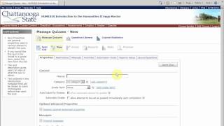 Full How to add the departmental pretest (post test) to Intro to HUM (I or II) Update