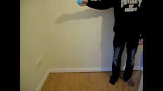 Plastic ball bounce demonstration
