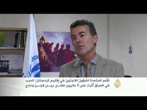 ظاهرة تسرب الأطفال النازحين واللاجئين من مدارس أربيل