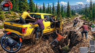 4x4オフロードジープ運転ゲーム - SUV 4x4ジープ オフロードゲーム - Androidゲームプレイ screenshot 2