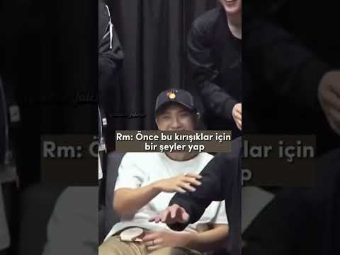 Tae sinirlendiğinde namjoon'un ona tepkisi viral olmuştu