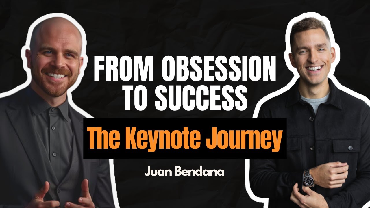 From Obsession to Success: How Juan Bendana Built a Keynote Career from Zero