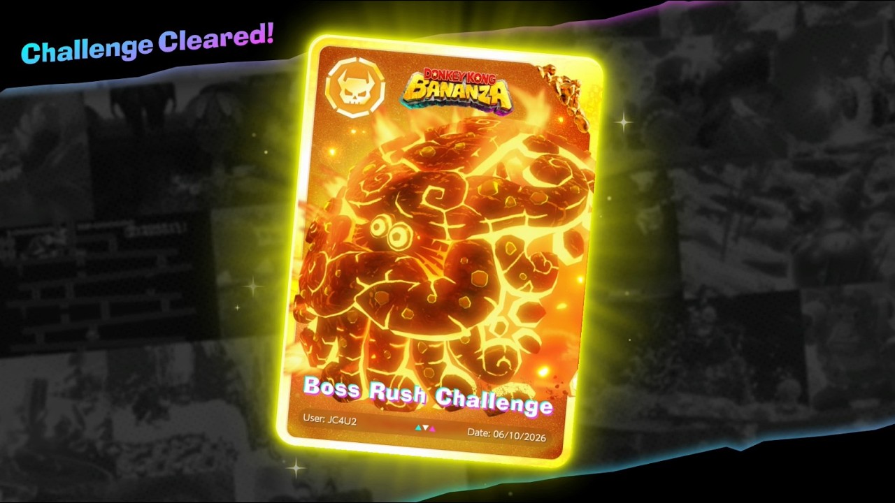 DK Challenge - Donkey Kong Bananza - Boss Rush Challenge (No