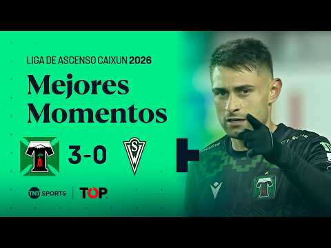 Compacto TOP | 🟢⚪️ Dep. Temuco 3 - 0 🟢 Santiago Wanderers | Liga de Ascenso Caixun 2026 - Fecha 25