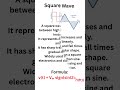 Different Types of Waveforms Explained 🔥 #engineering #arduino #shorts