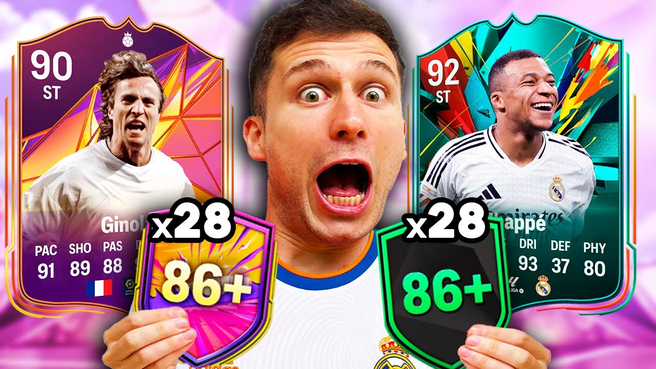 x28 PP HERO E MIX DE CAMPANHA 86+ DEU BOM? 🔥🔥 EA FC 25 ULTIMATE TEAM