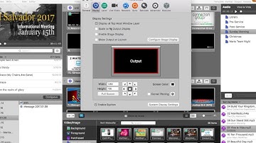 Streaming with Propresenter 6 and OBS