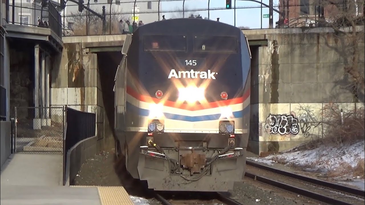 Amtrak Lake Shore Limited trains 448 and 449 at Pittsfield train