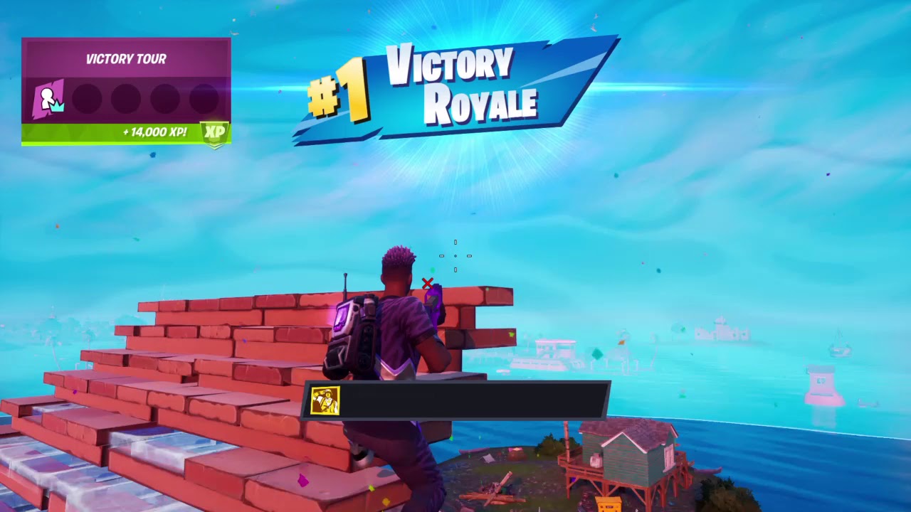 Fortnite my first win of the season - YouTube