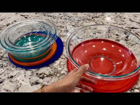 Pyrex 3-Pack Glass Mixing Bowls with Lids | Oven, Microwave &amp; Freezer Safe Review