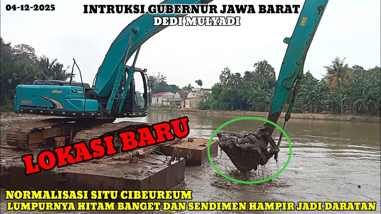 MANTAP‼️PENGERUKAN LUMPUR DI SITU CIBEUREUM RAWA PANJANG BOJONG GEDE YG ...