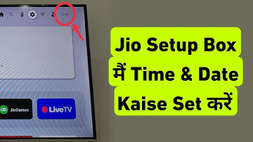 Jio Set Top Box Me Time & Date Kaise Set Kare | Jio Setup Box Me Time & Date Kaise Change Kare