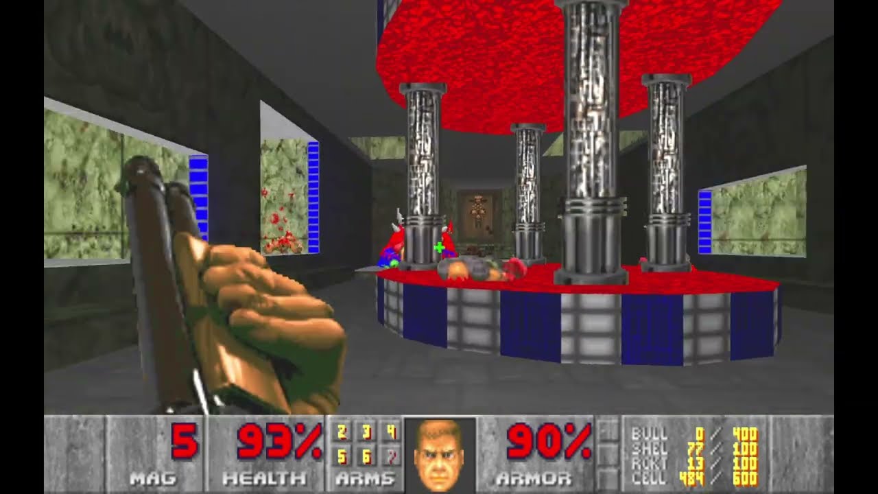 Doomed to Run Amok Doom 2 Map Playthrough (no commentary)