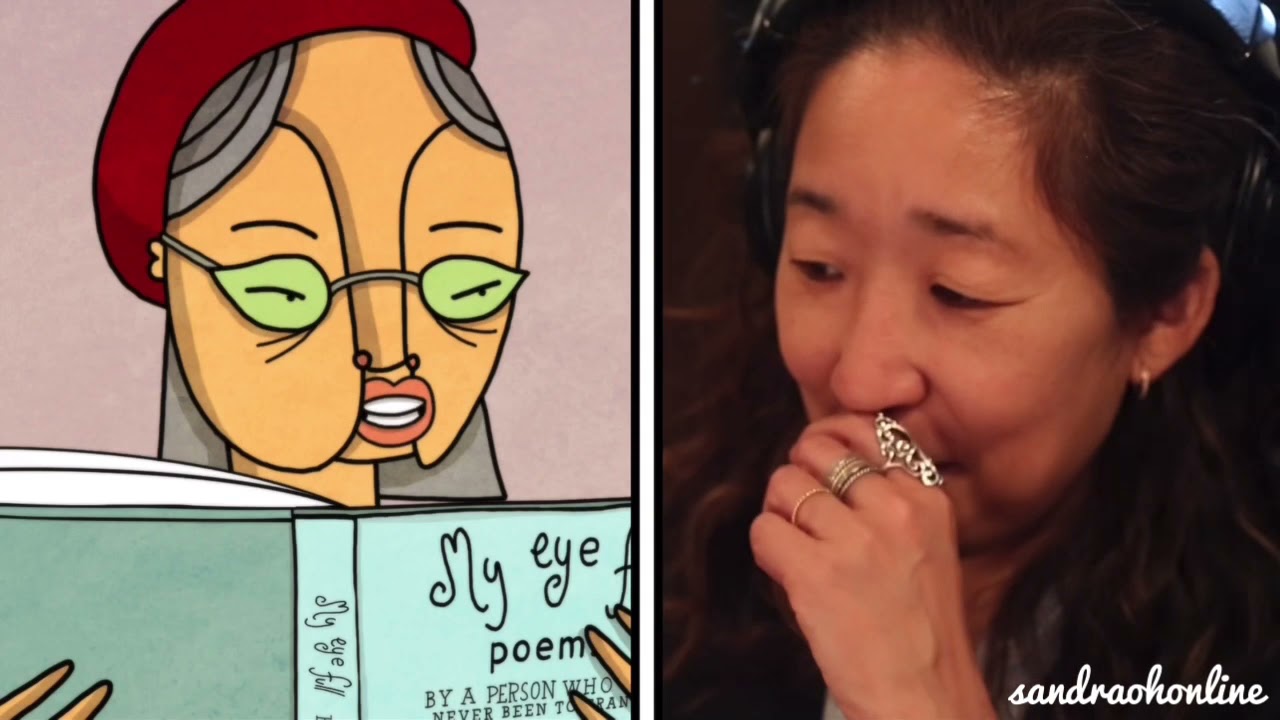 Sandra Oh: “Noone should ever watch an actor do voicework...”