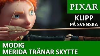 Merida tränar skytte | Modig