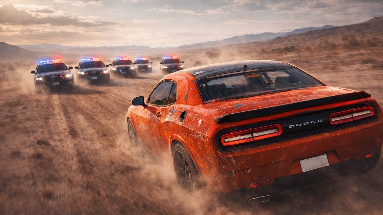 24 Hours Police Surviving Challenge 😱 | Dodge Challenger | MadOut 2