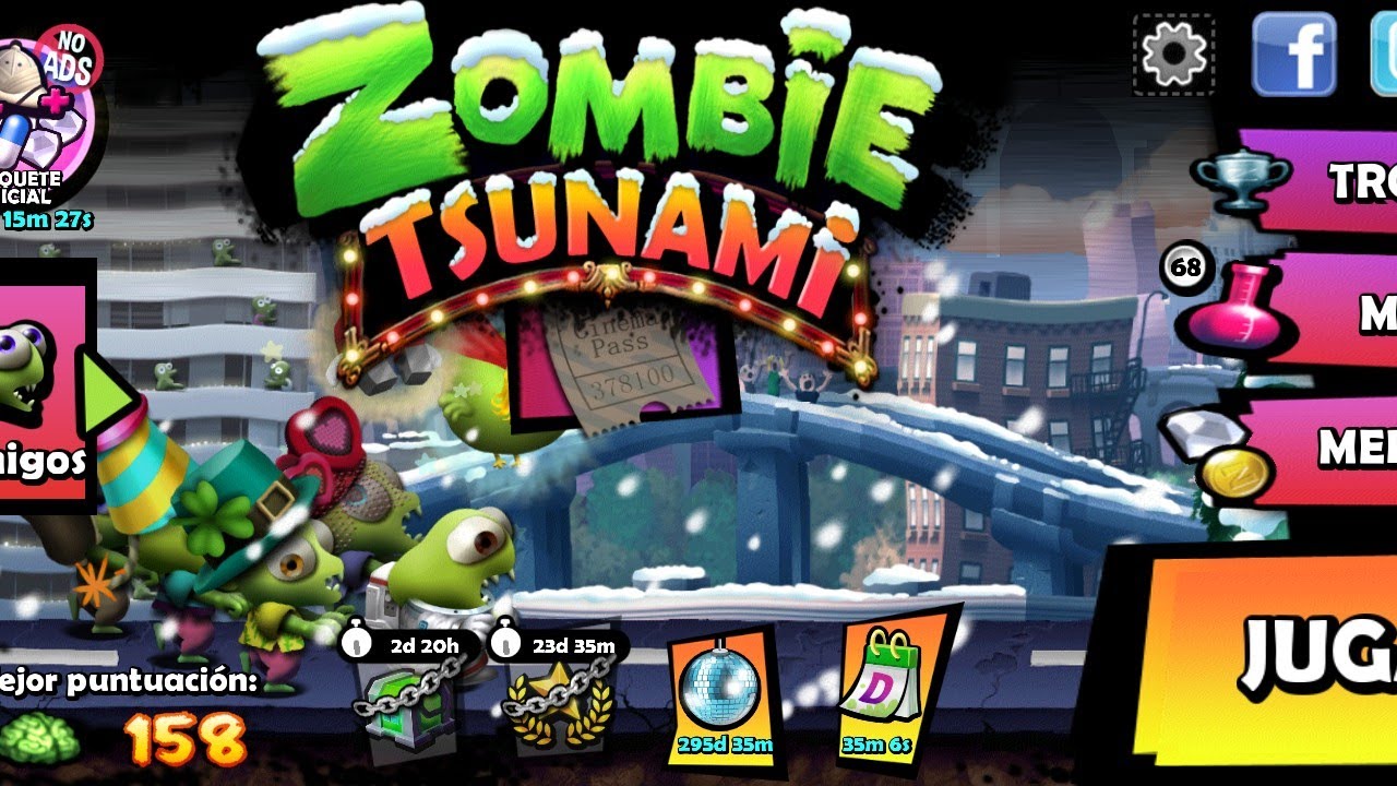 Zombie tsunami | Trofeo de plata 