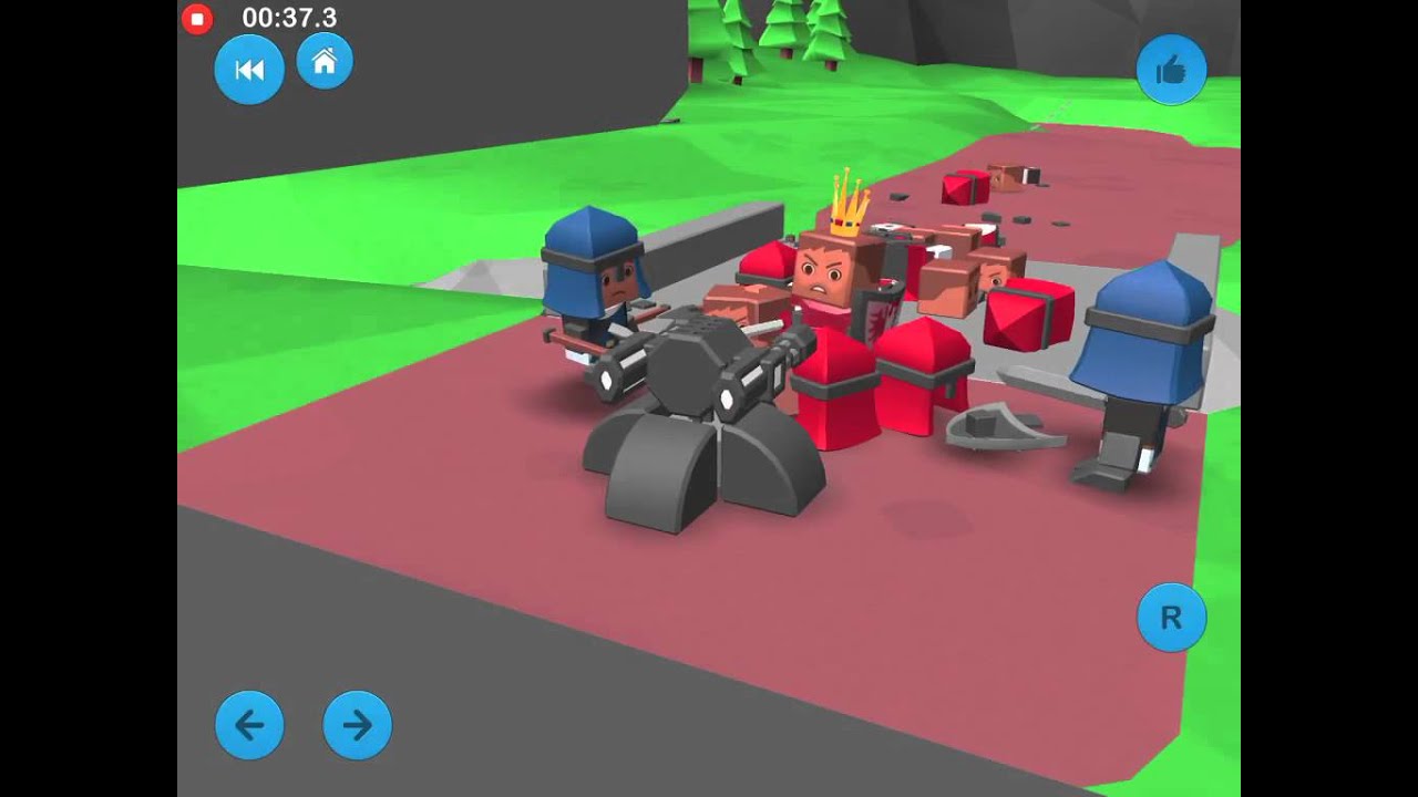 [Blocksworld HD] Defend The Caste YouTube
