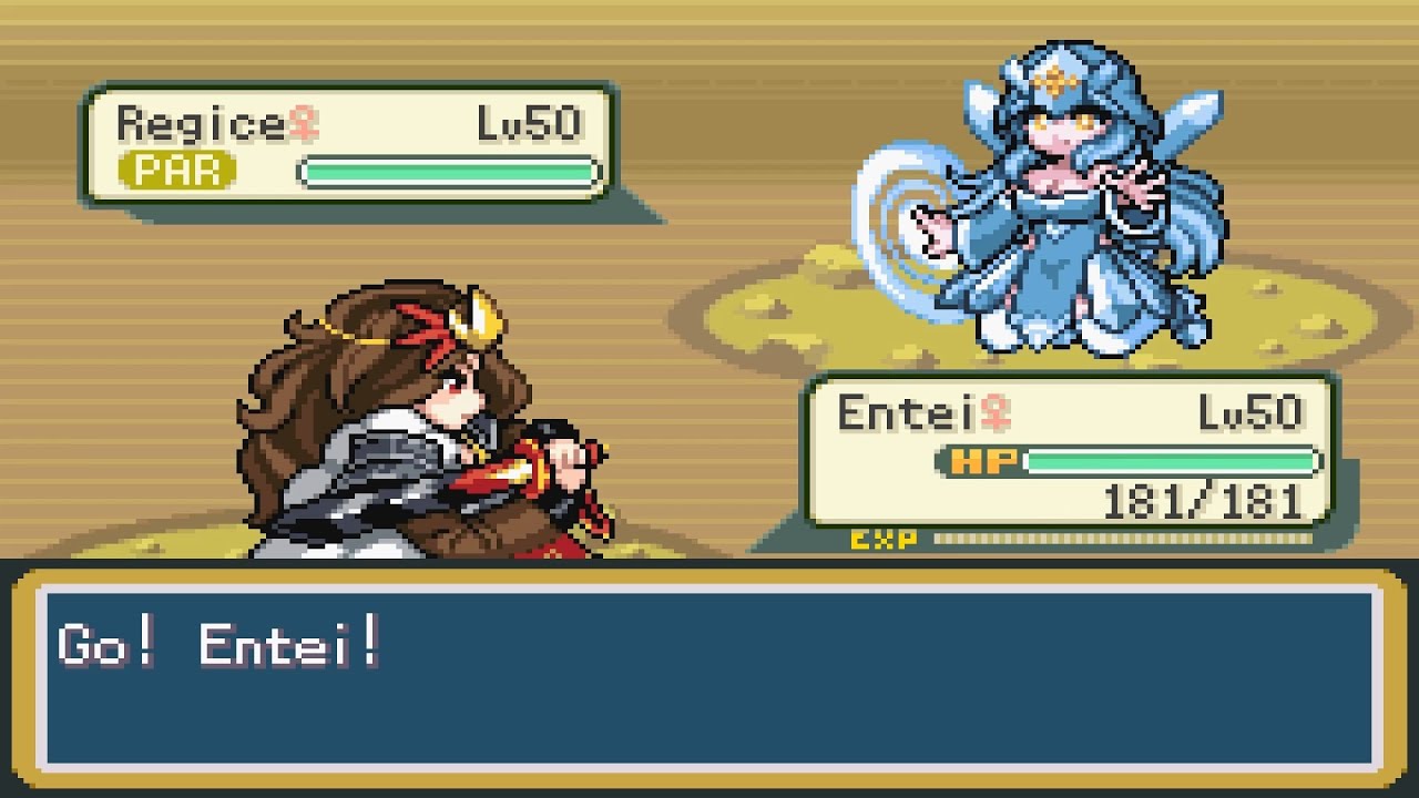 Mega Moemon Fire Red V14c epi81: Regice