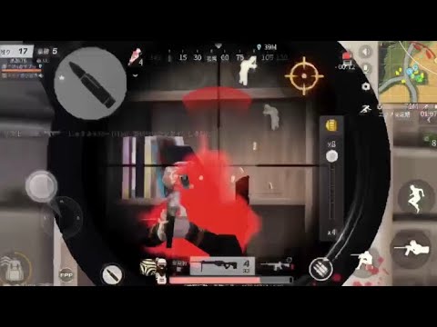 【荒野行動】iPhone勢のキャラコン王を目指してるものによるキル＆ダウン集 part4