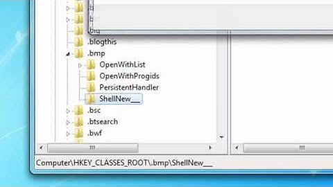 Removing Right-Click "New" Items In Windows 7