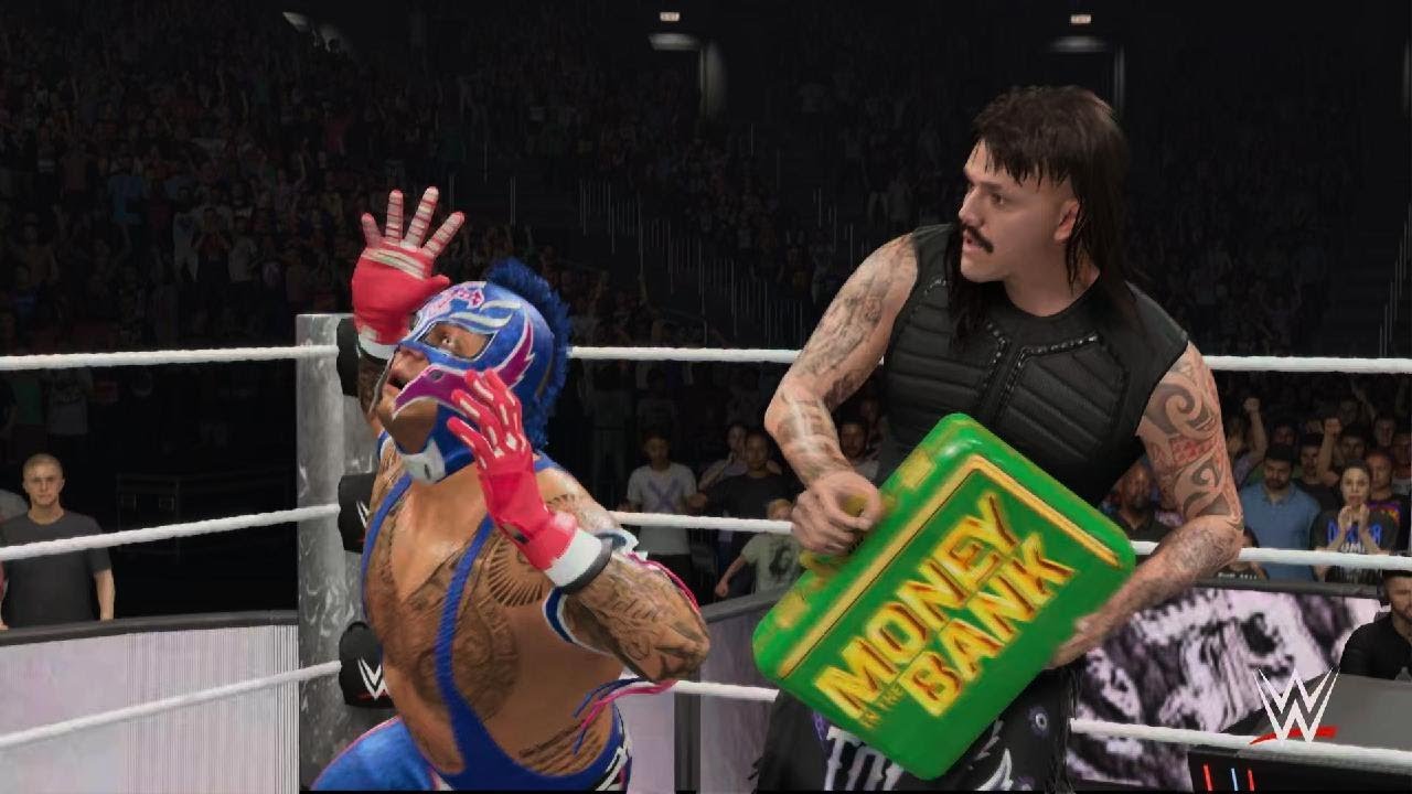 WWE 2K25: Dominik Mysterio canjea su “Money in The Bank“ (RAW)