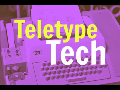Behind the Scenes: Teletype Tech - YouTube
