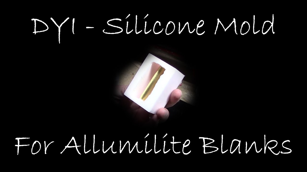 diy silicone mold for pen blanks youtube