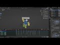 First time trying blender animation #robloxanimation
