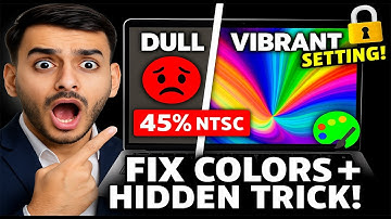 Make Intel Display More Color Accurate 🎨 | Best Color Profile 2025 | NTSC Color Boost