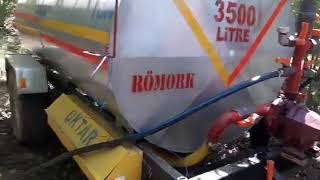 Ceviz Fındık Fıstık Sulama Tanker Pompalı 3.5 Ton Samsun Salıpazarı Avut Köyü