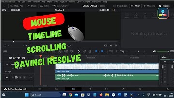 Timeline Scrolling With Mouse In Davinci Resolve | Step by Step
